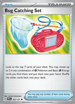 Bug Catching Set — Prismatic Evolutions #102