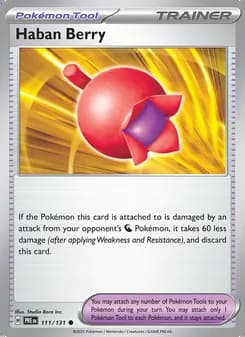 Haban Berry — Prismatic Evolutions #111