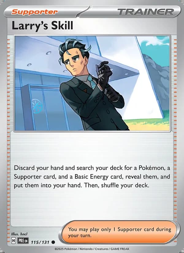 Larry's Skill — Prismatic Evolutions #115