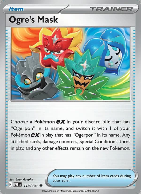 Ogre's Mask — Prismatic Evolutions #118