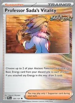 Professor Sada's Vitality — Prismatic Evolutions #120