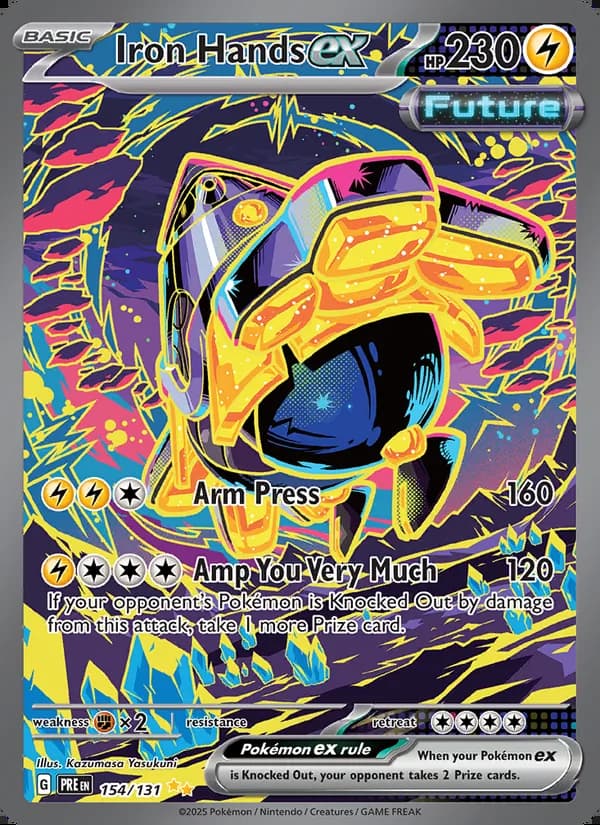 Iron Hands ex — Prismatic Evolutions #154