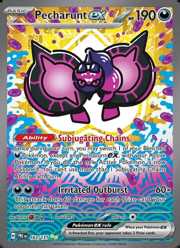 Pecharunt ex — Prismatic Evolutions #163