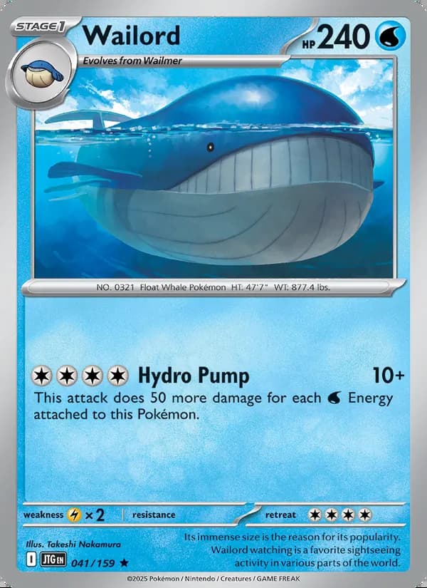 Wailord — Journey Together #041