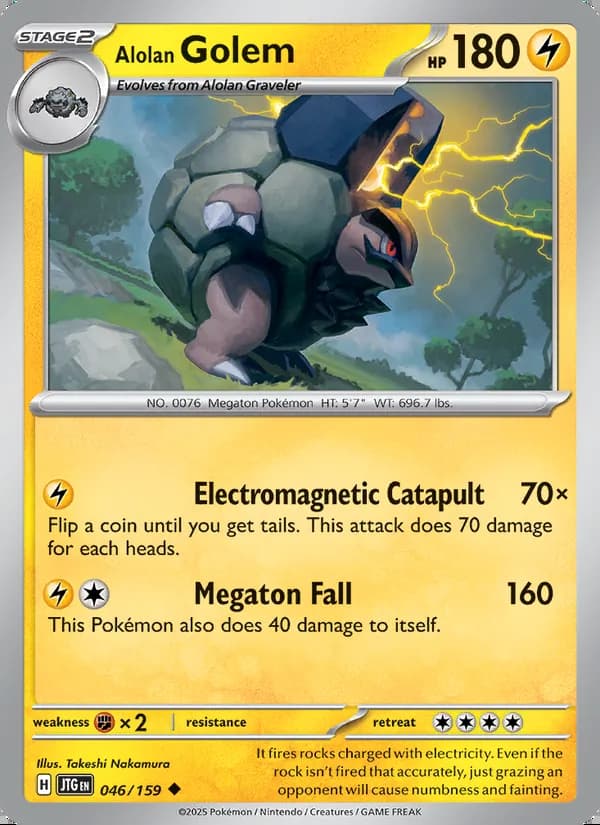 Alolan Golem — Journey Together #046