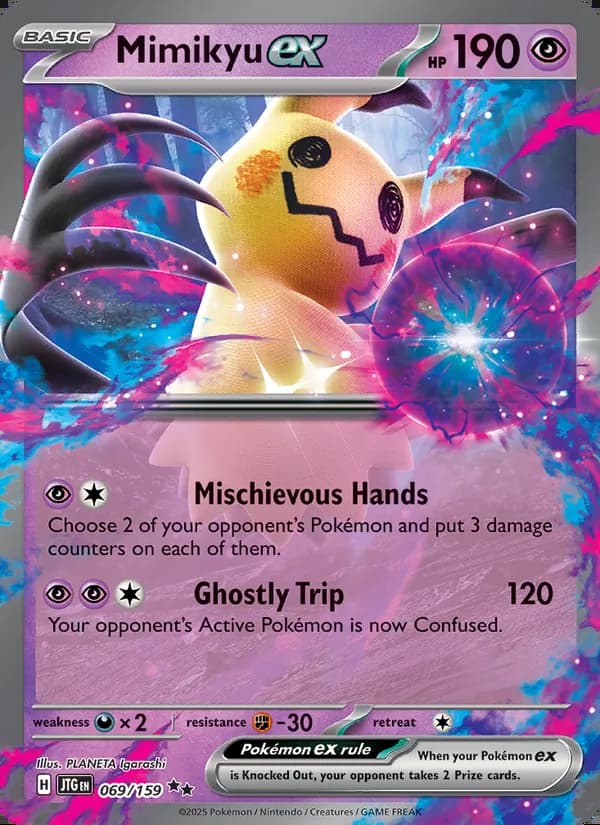 Mimikyu ex — Juntos de Aventuras #069