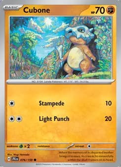 Cubone — Journey Together #076