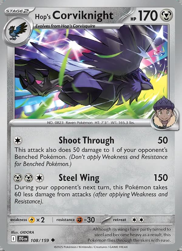 Corviknight de Paul — Juntos de Aventuras #108
