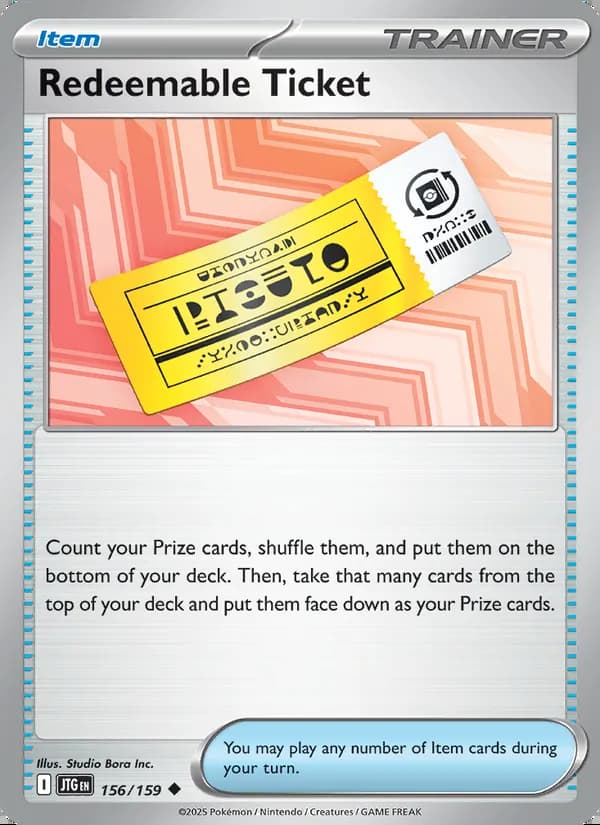 Redeemable Ticket — Journey Together #156