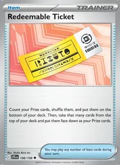 Redeemable Ticket — Journey Together #156