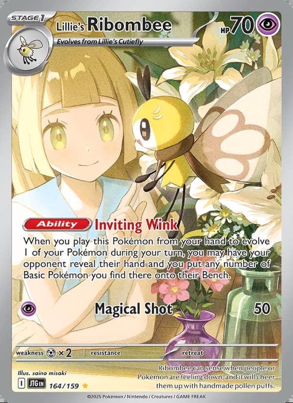Lillie's Ribombee — Journey Together #164