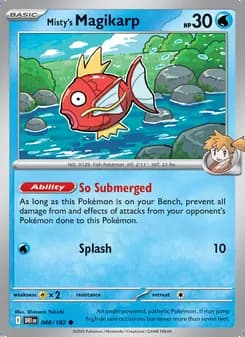 Magikarp de Misty — Rivales Predestinados #048