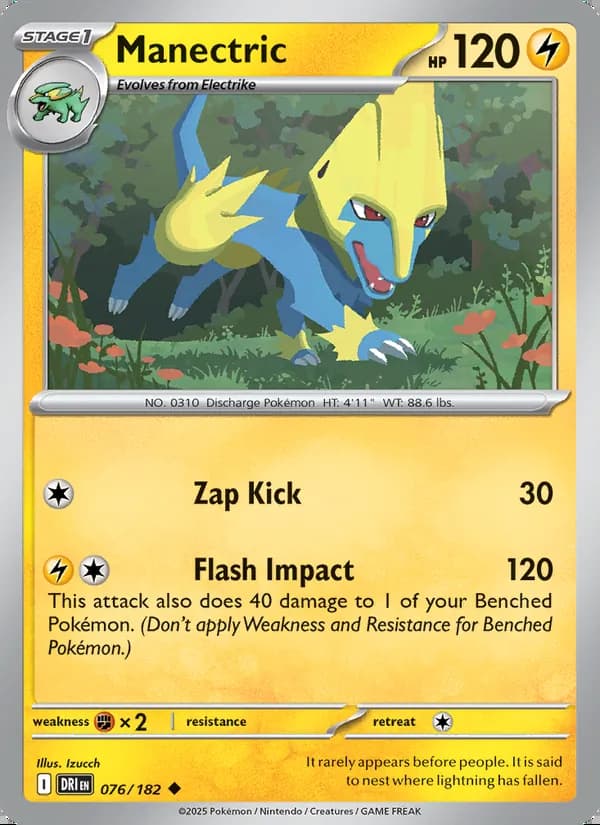 Manectric — Destined Rivals #076