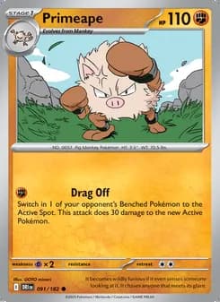 Primeape — Rivales Predestinados #091