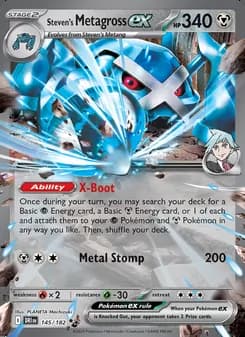 Metagross ex de Máximo — Rivales Predestinados #145