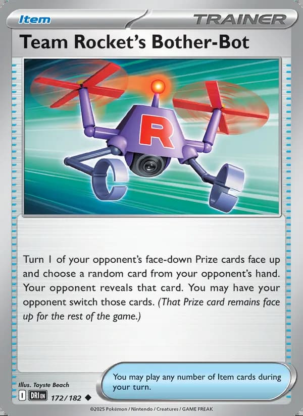 Team Rocket's Bother-Bot — Destined Rivals #172