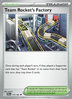 Fábrica del Team Rocket — Rivales Predestinados #173