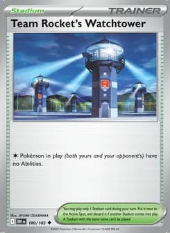 Torre de Defensa del Team Rocket — Rivales Predestinados #180