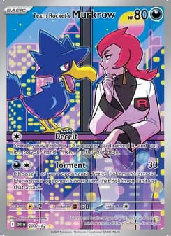 Murkrow del Team Rocket — Rivales Predestinados #200