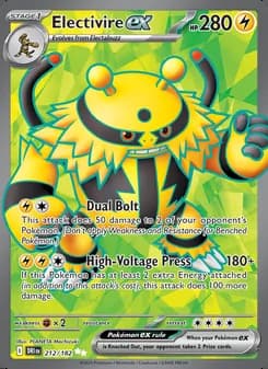 Electivire ex — Rivales Predestinados #212