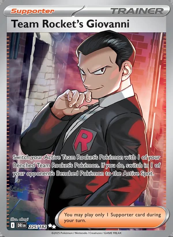 Giovanni del Team Rocket — Rivales Predestinados #225
