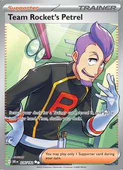 Petrel del Team Rocket — Rivales Predestinados #226