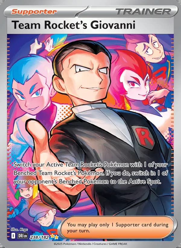 Giovanni del Team Rocket — Rivales Predestinados #238