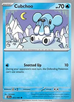 Cubchoo — Black Bolt #025