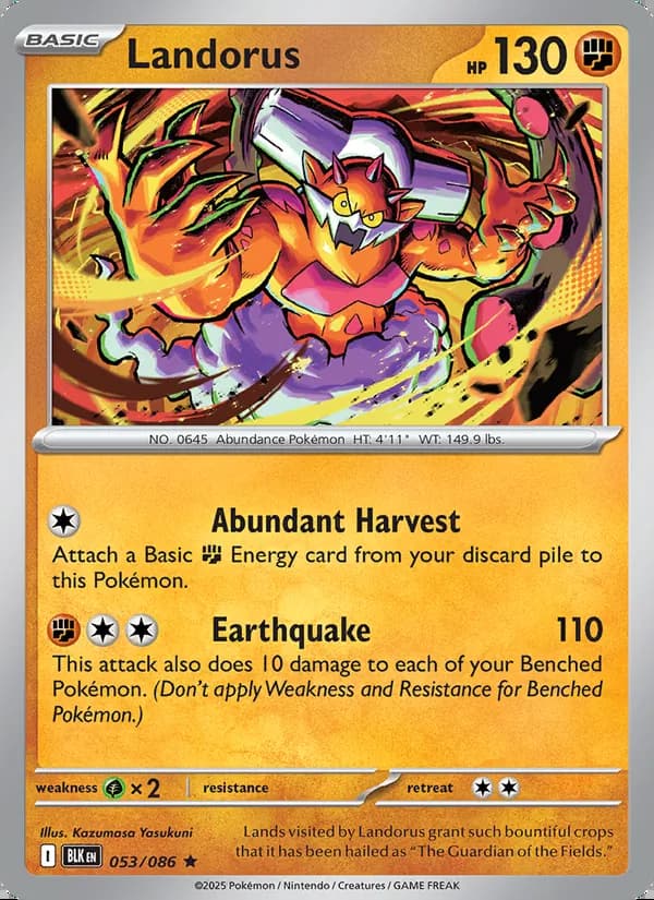 Landorus — Fulgor Negro #053