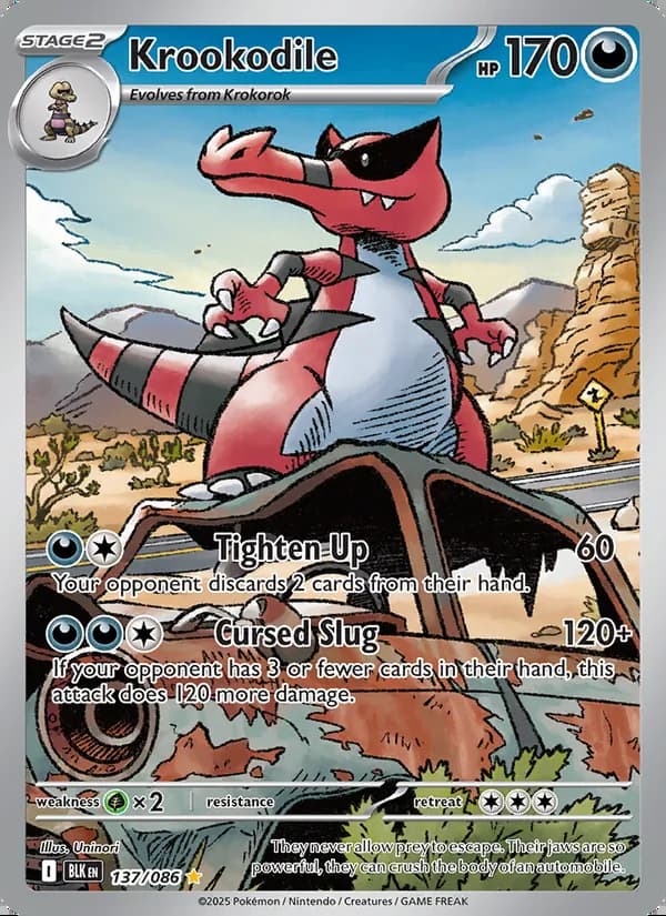 Krookodile — Fulgor Negro #137