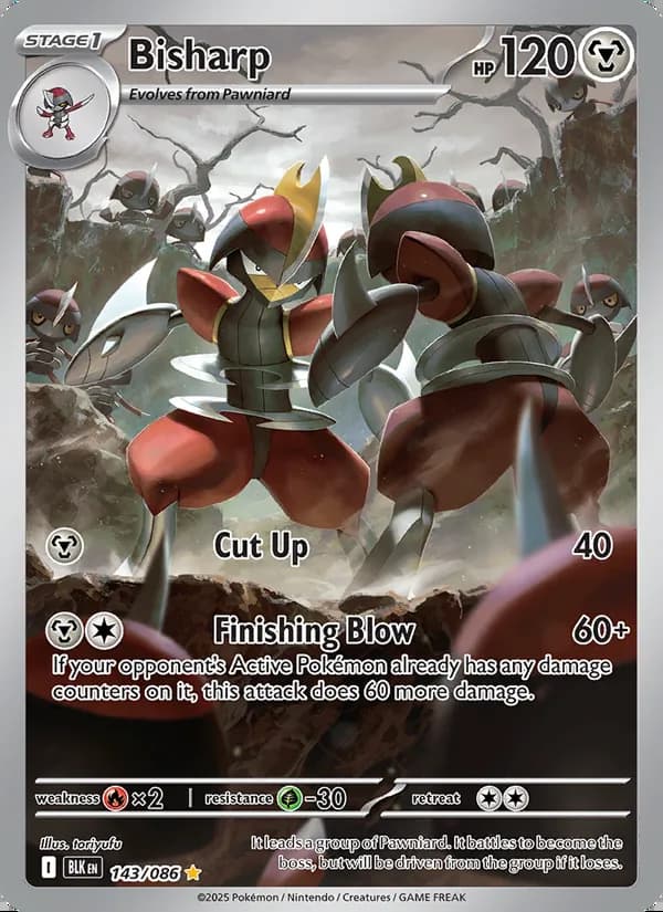Bisharp — Fulgor Negro #143