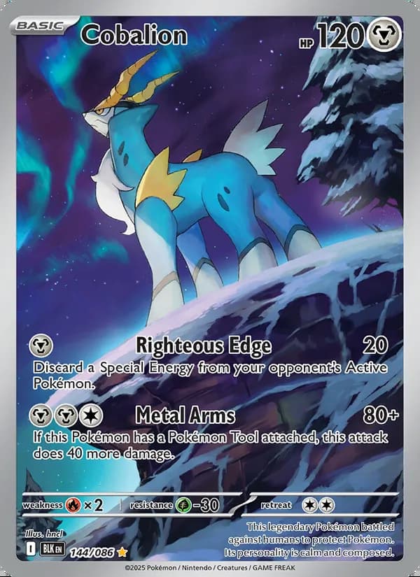 Cobalion — Fulgor Negro #144