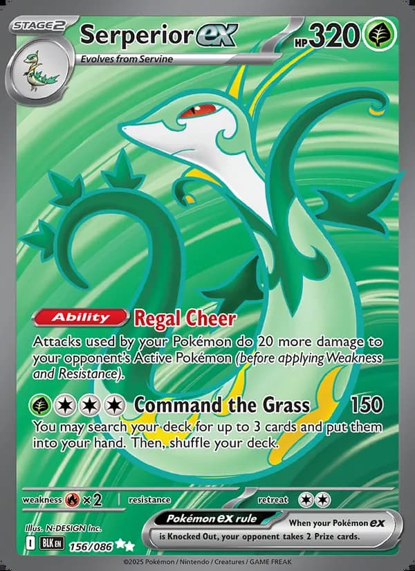 Serperior ex — Fulgor Negro #156