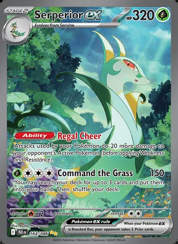 Serperior ex — Fulgor Negro #164