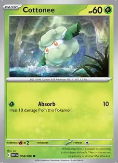 Cottonee — White Flare #004