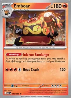 Emboar — White Flare #013