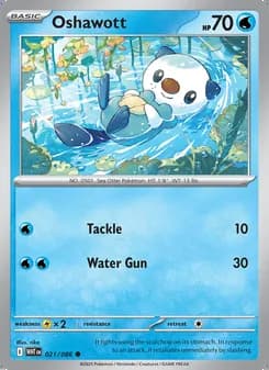 Oshawott — White Flare #021