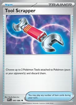 Tool Scrapper — White Flare #085