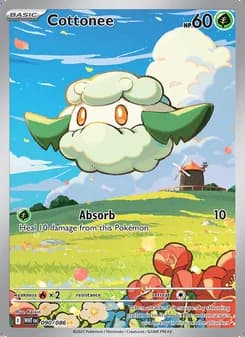 Cottonee — White Flare #090