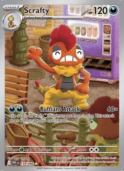 Scrafty — White Flare #139