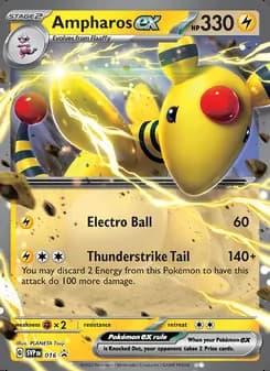 Ampharos ex — SVP Black Star Promos #016