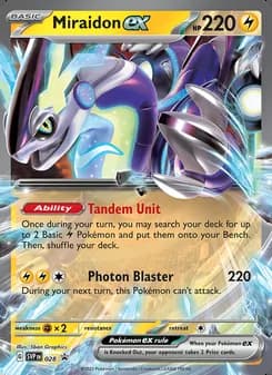 Miraidon ex — SVP Black Star Promos #028