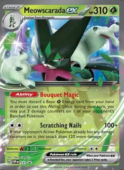 Meowscarada ex — SVP Black Star Promos #033