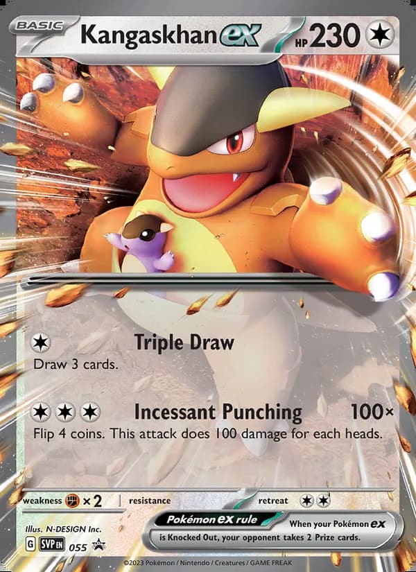 Kangaskhan ex — SVP Black Star Promos #055