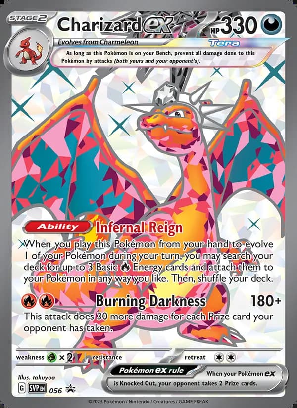 Charizard ex — SVP Black Star Promos #056