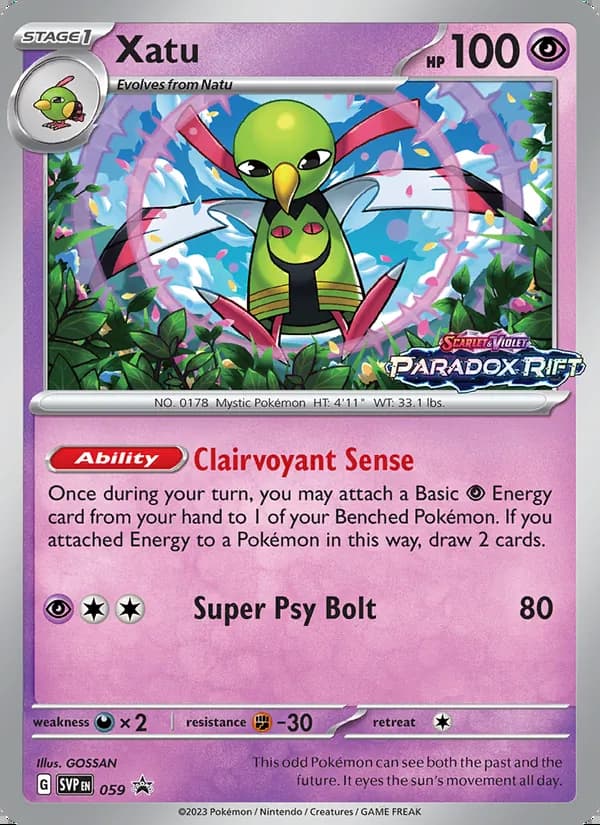 Xatu — SVP Black Star Promos #059