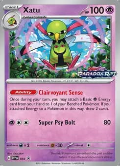 Xatu — SVP Black Star Promos #059