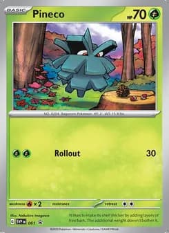 Pineco — SVP Black Star Promos #061