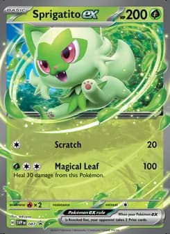 Sprigatito ex — SVP Black Star Promos #087