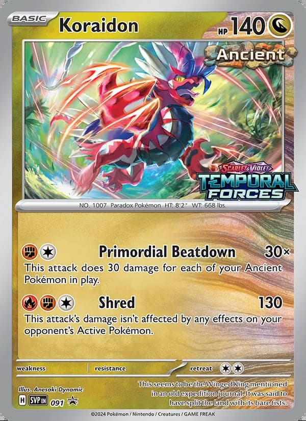 Koraidon — SVP Black Star Promos #091